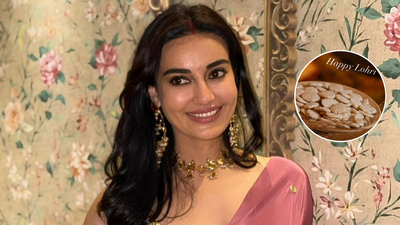 Happy Lohri: Surbhi Jyoti shares festival greetings after an adventurous glimpse from New Year celebration