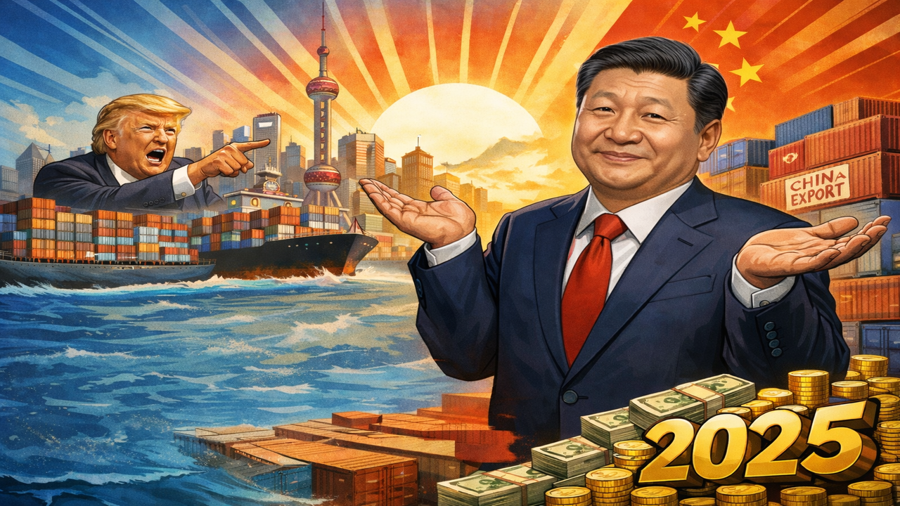 China's Trade Surplus Hits Record $1.2 Trillion in 2025 Despite US Tariffs  | Business - The Times of India