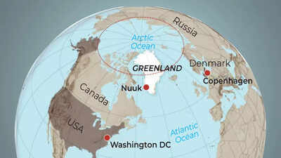 Why Greenland Matters to the US: Trump, Arctic Power & Rare Minerals | -  The Times of India