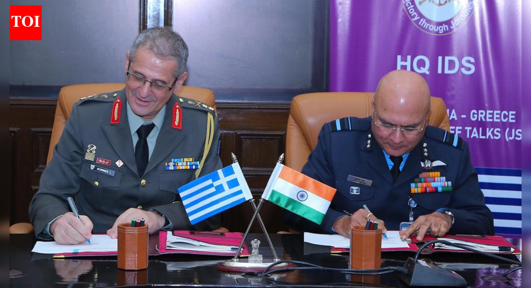 India–Greece ties: First-ever joint services staff talks held in Delhi; defence cooperation set to deepen