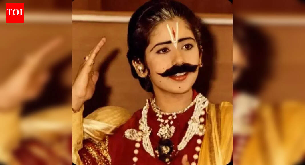 Manisha Koirala shares childhood throwback picture from her school play