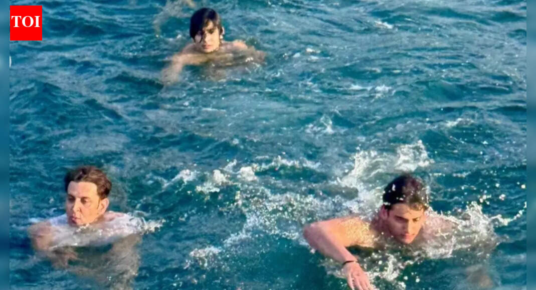 Hrithik Roshan's Phuket vacation with family; sons Hridhaan and Hrehaan join the trip