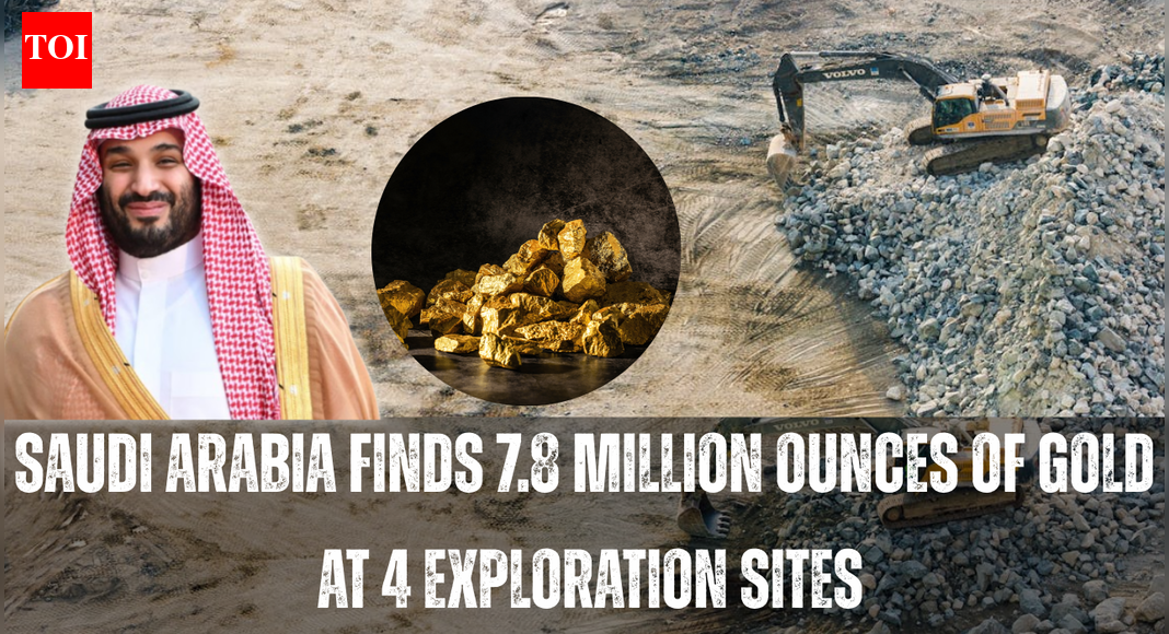 Saudi Arabia strikes gold: Massive 7.8 million ounces discovered across four sites