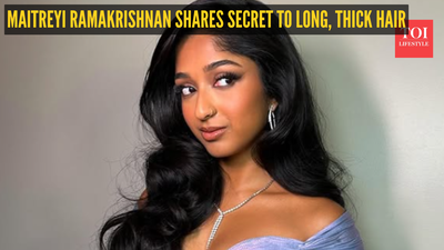This age-old Indian ritual is the secret to actor Maitreyi Ramakrishnan’s long, thick hair