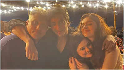 Aneet Padda shares cute photos with Ahaan Panday; fans go wild: ‘Not all memories need moving on from’