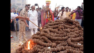 Bhogi celebrated with fervour as Sankranti festivities begin across Andhra