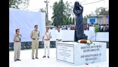 Locals resent dismantling of witch-hunt victims’ memorial