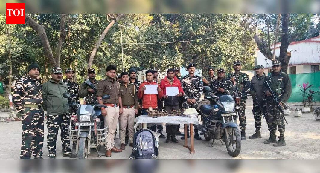 Two held for smuggling wildlife organs in West Champaran