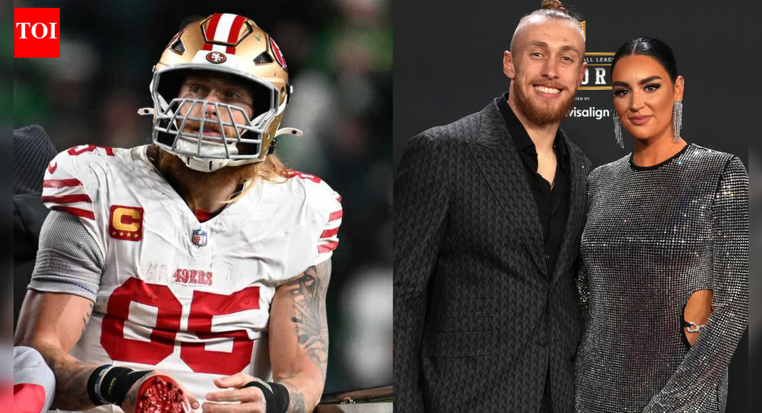 “I yelled ‘get up’”: George Kittle’s wife Claire Kittle opens up about the terrifying moment she watched him suffering season ending injury