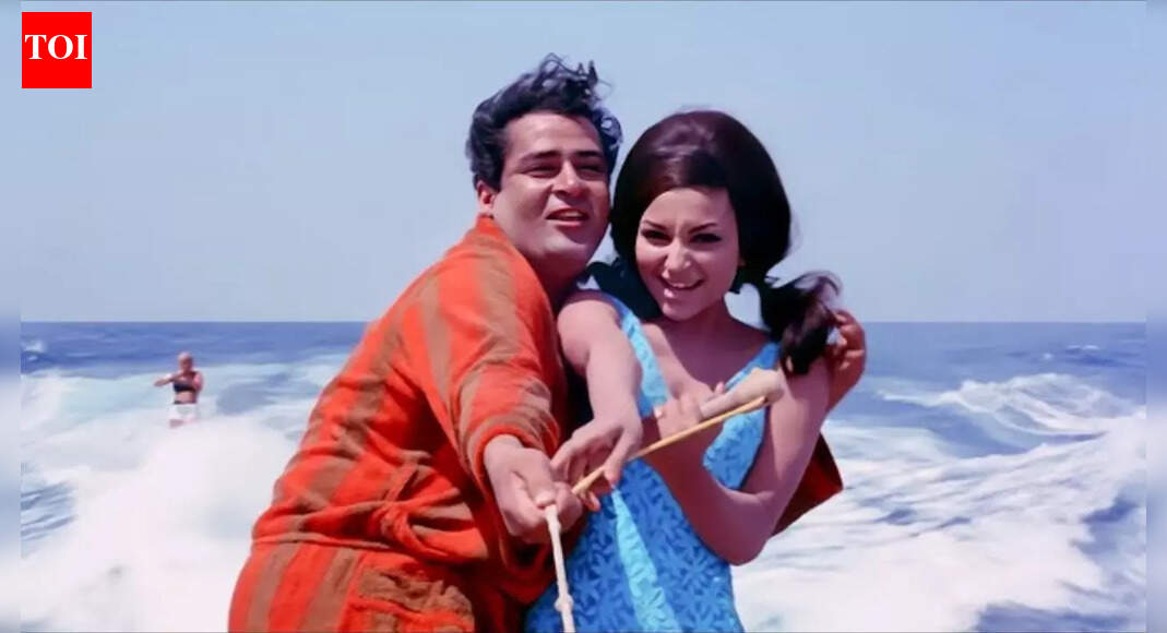 'Sharmila Tagore wanted to wear a two-piece swimsuit, Shammi Kapoor suggested his entry in a hellicopter despite having vertigo,' recalls Shakti Samanta's son