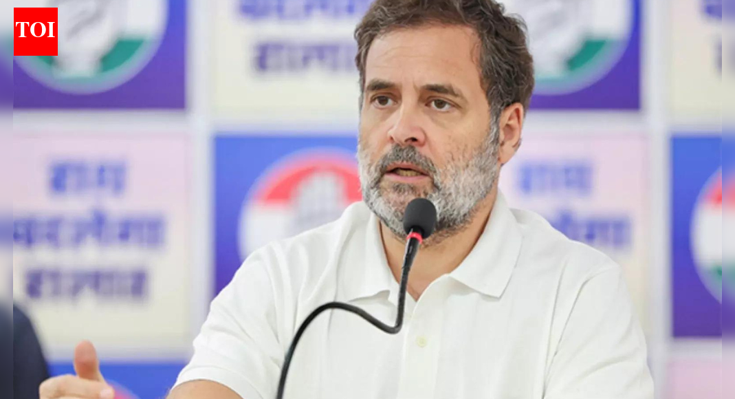 Rahul wants Tamil Nadu govt to be a coalition, claim Congress netas