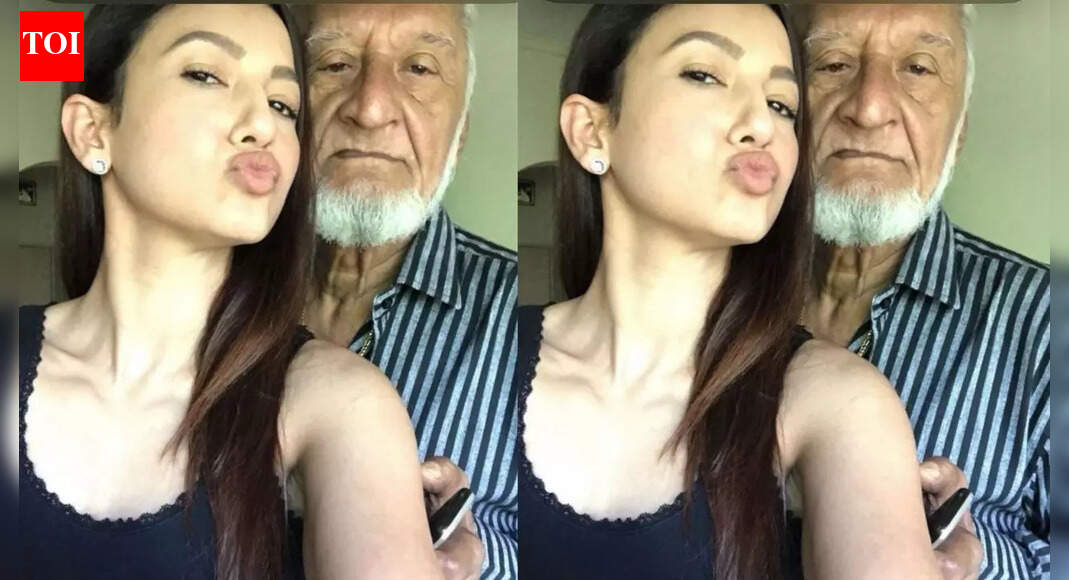 Gauahar Khan pens down a heartfelt note on her father’s birth anniversary; says, “Just a void I can’t fill”
