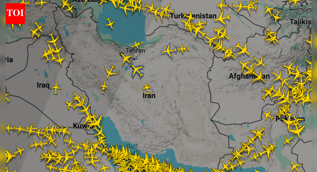 Iran airspace sudden closure: AI cancels 3 US flights; IndiGo flight returns to Baku