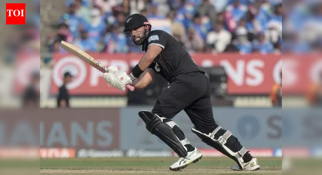 Daryl Mitchell’s hundred upstages KL Rahul’s effort as New Zealand level ODI series with seven-wicket win