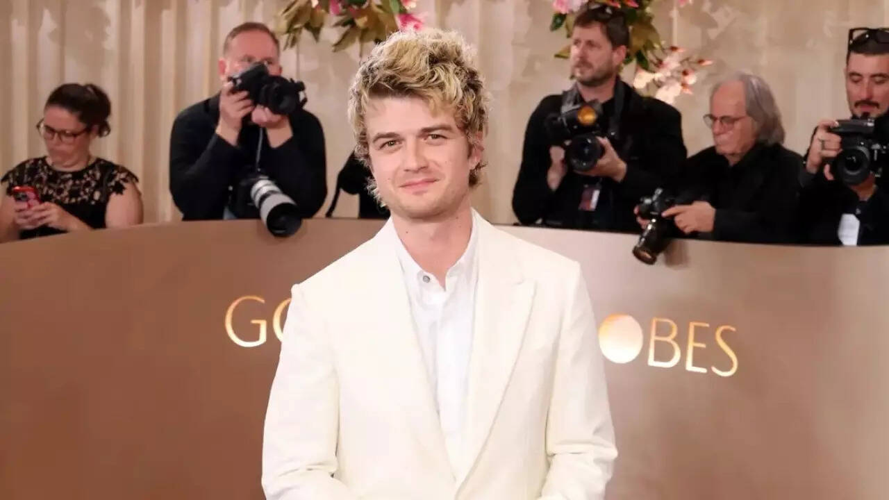 Stranger Things' star Joe Keery feels 'Lucky', shares emotional post after  going viral at Golden Globes 2026 | - The Times of India