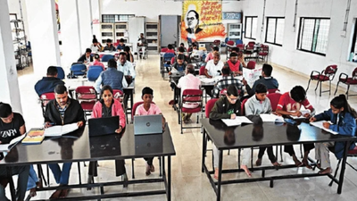 From pyres to preparation: Where Nagpur’s IAS aspirants study; crematorium turns quiet classroom