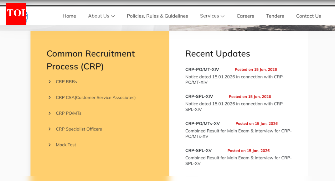 IBPS PO, SO result 2025 released at ibps.in: Direct link to download scorecards here