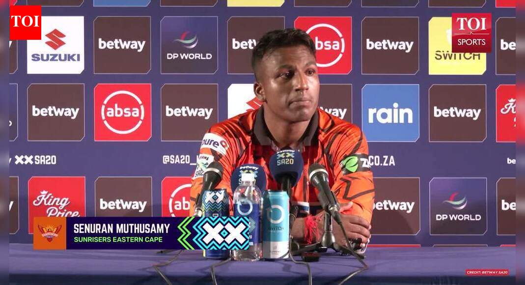 Senuran Muthusamy press conference: 'Aiming to carry momentum into playoffs' | SA20