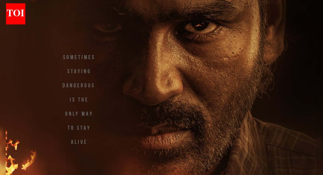 Dhanush’s 54th film titled ‘Kara’; an intense first-look poster revealed; aims for a February 2026 release