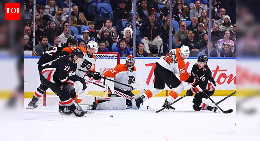 Rasmus Dahlin's power-play goals lifts Buffalo Sabres to a phenomenal win against Philadelphia Flyers