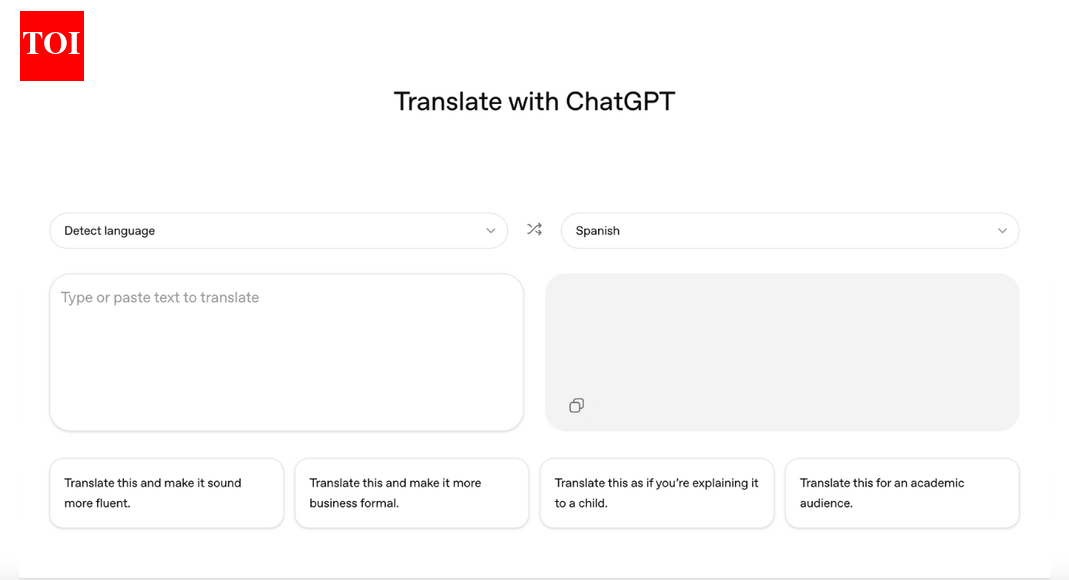 Explainer: OpenAI's ChatGPT Translate Brings Style Custom...