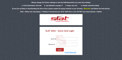 SLAT 2026 result released at stat.test.org: Check direct link to download scorecards here