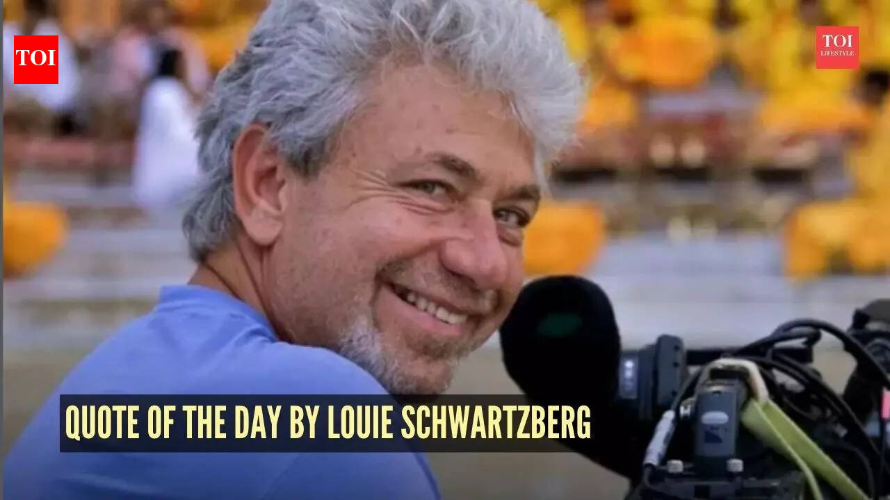 Quote of the day by Louie Schwartzberg: “I think we need to do some deep soul searching about what's important in…”