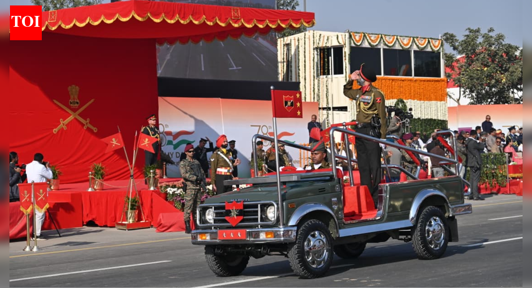 Army Day 2026: Indigenous weapons take centre stage; General Dwivedi outlines future war readiness