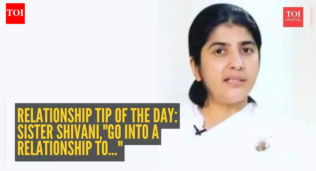 Relationship tip of the day: Sister Shivani's advice for happy bonds: 