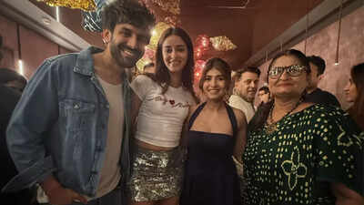 Chandni Bhabhda talks about working with 'sweet' Ananya Panday and 'hardworking' Kartik Aaryan in 'Tu Meri Main Tera...'