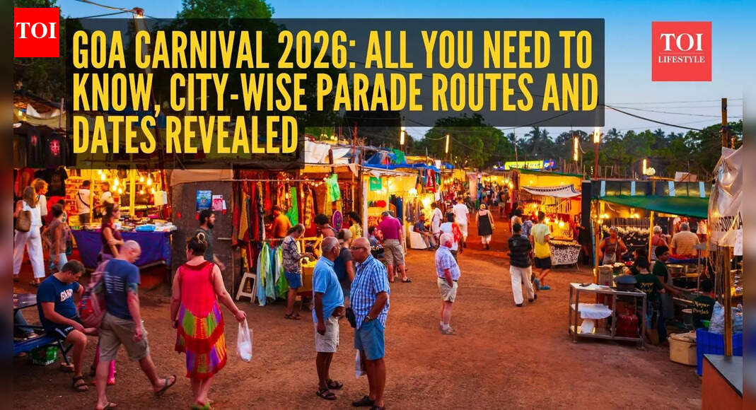 Goa Carnival 2026: All you need to know, city-wise parade routes and dates revealed