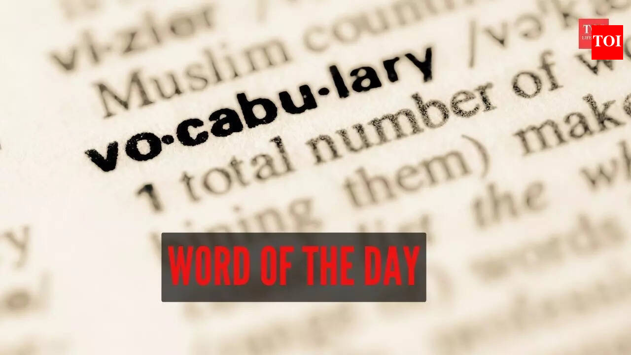 Word of the day: Adagio - The Times of India