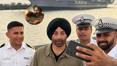 Sunny Deol pays tribute to Indian Navy at INS Vikrant ahead of 'Border 2' release