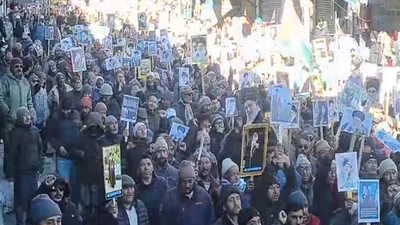 Pro-Iran rallies swell in Kargil as UP Shia clerics urge government to support Tehran