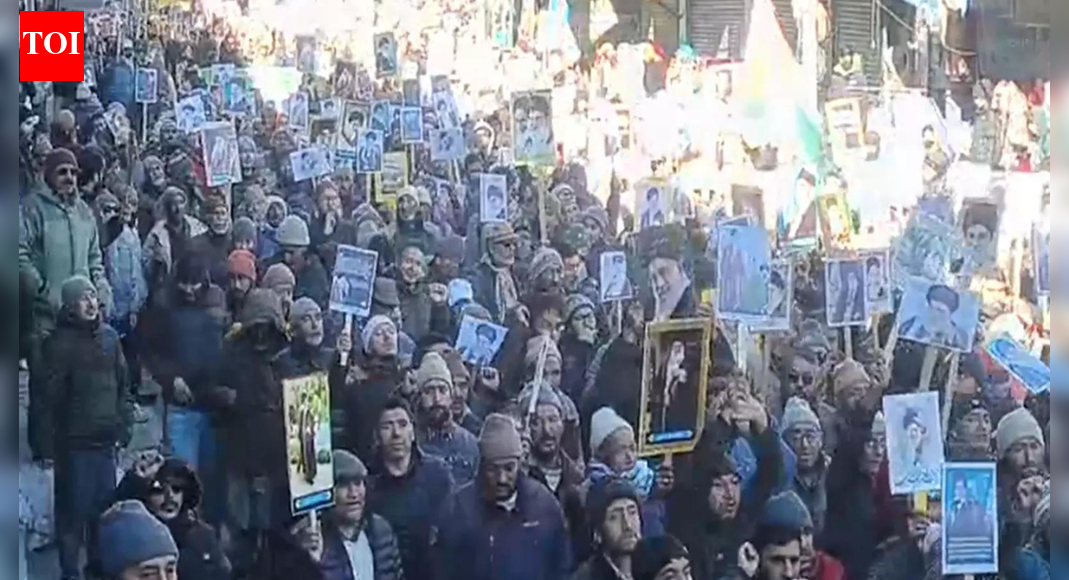 Pro-Iran rallies swell in Kargil as UP Shia clerics urge government to support Tehran