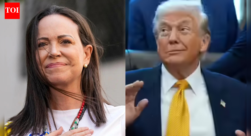 Trump meets Venezuela’s opposition leader: White House confirms talks with Machado; stance on leadership unchanged