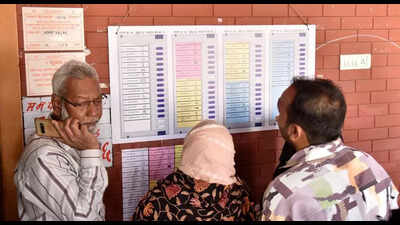 Senior citizens in Nashik confused by number of EVMs and candidates