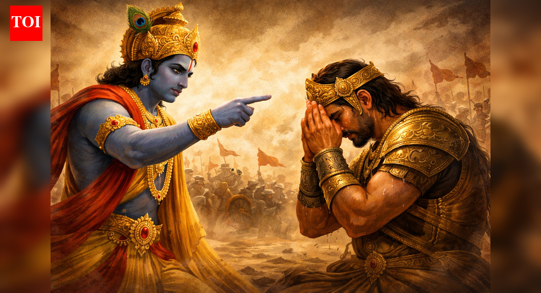 Bhagavad Gita shloka of the day to let go of anxiety