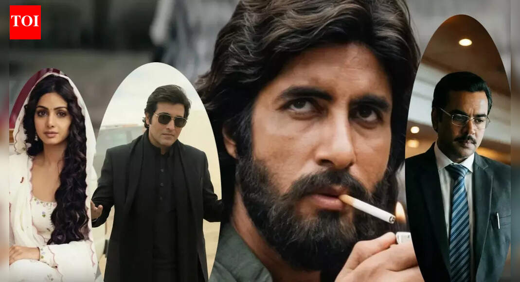 Amitabh Bachchan as Hamza, Sridevi as Yalina, Vinod Khanna as Rahman Dakait: AI reimagines 'Dhurandhar' cast