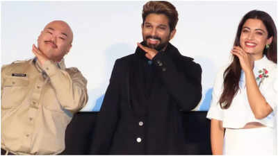Allu Arjun reciting 'Pushpa 2' dialogue in Japanese sends Tokyo promotional event into a frenzy - Watch