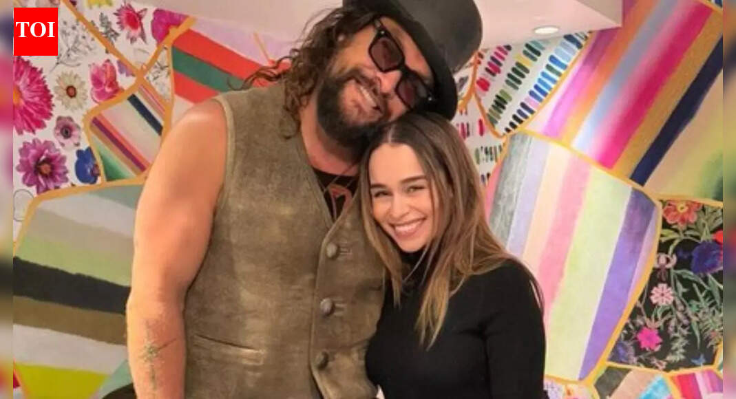 Emilia Clarke reunites with Jason Momoa; 'Game of Thrones' fans say 'Daenerys and Khal forever'