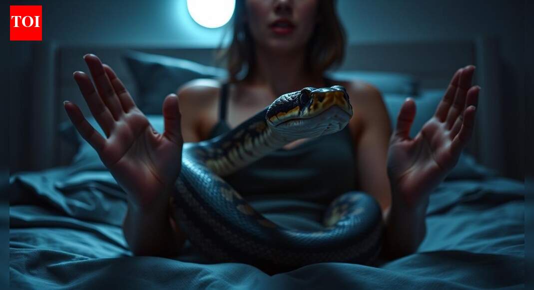 Australian wakes up to python curled up on her chest — how it happened