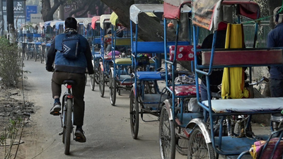 Delhi, no city for pedallers; cyclists suffer, thanks to blocked lanes, broken promises