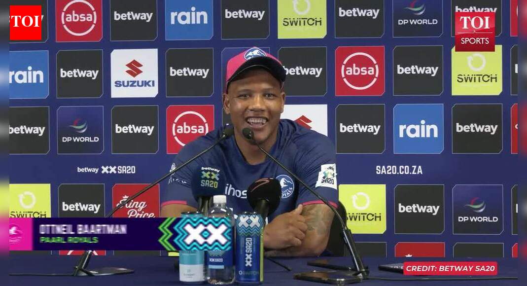 Ottneil Baartman press conference: On missing out of T20 World Cup squad | SA20