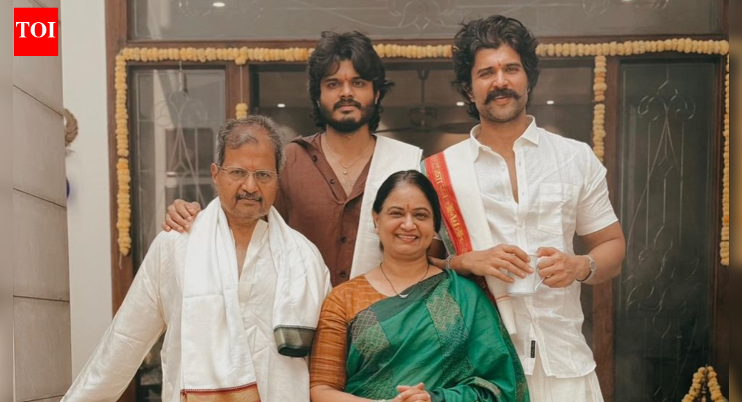 Vijay Deverakonda celebrates Makar Sankranti 2026 with family fans ask where is Rashmika Mandanna in comments