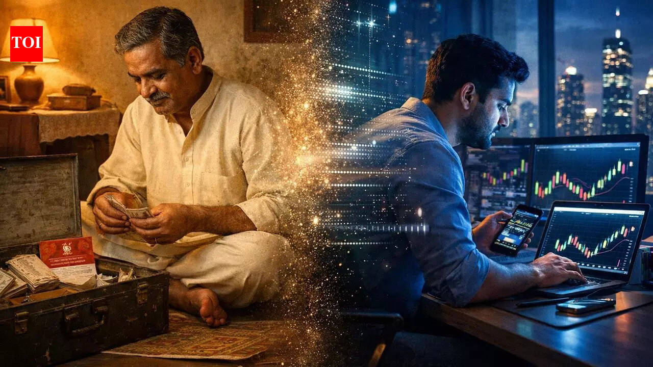 Fundamental shift from savers to investors: What Indian households are doing with their money? – The Times of India