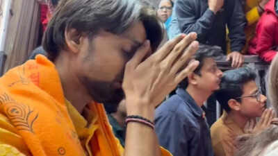 'Laalo – Krishna Sada Sahaayate' team visits Vrindavan temple after its Hindi release - Watch video