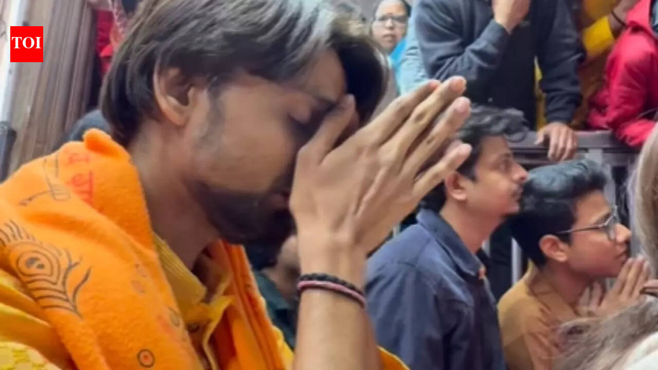 'Laalo – Krishna Sada Sahaayate' team visits Vrindavan temple after its Hindi release - Watch video
