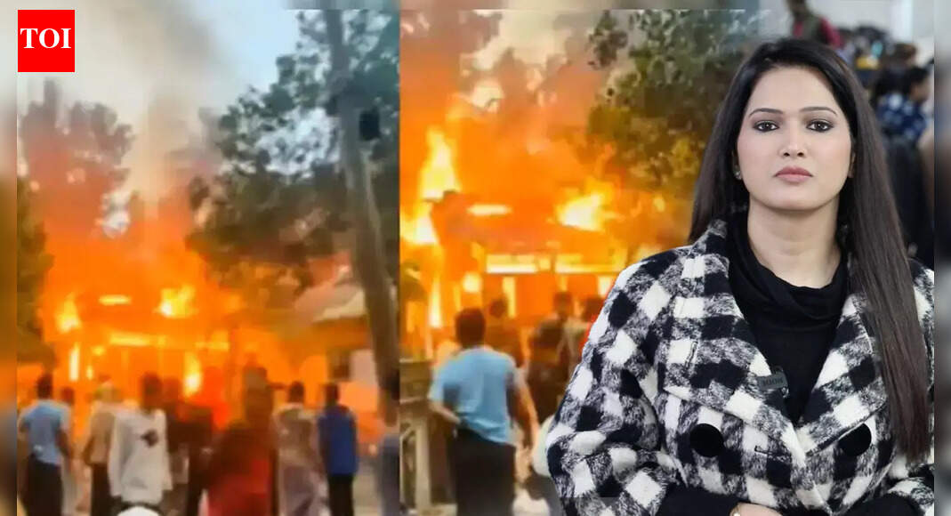 Minority Under Fire Hindu Teacher Home Burnt In Bangladesh Sparks India Concern Ahead Of Polls
