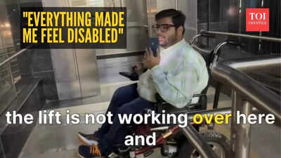 "Everything made me feel disabled": Mumbai wheelchair user stranded after Worli metro lift breaks down, told 'Aap ghar paidal chale jao’